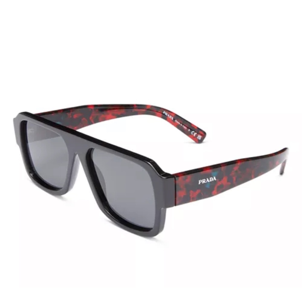 Prada
Symbole Aviator Sunglasses, 56mm